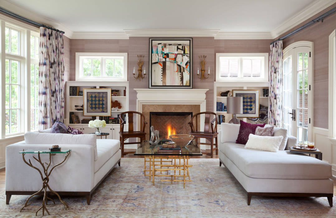 Cherry Creek Traditional with a Twist, Andrea Schumacher Interiors Andrea Schumacher Interiors Salon original