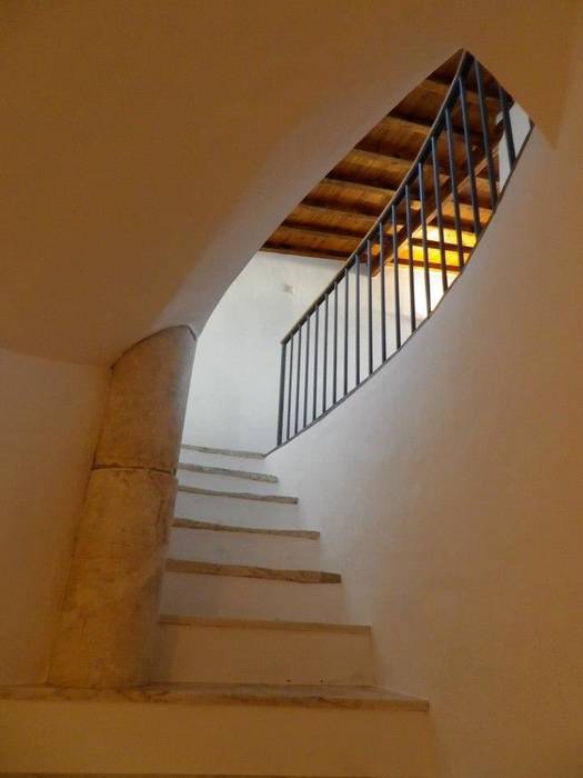 HERDADE VALMONTE HOTEL, pedro quintela studio pedro quintela studio Rustic style corridor, hallway & stairs