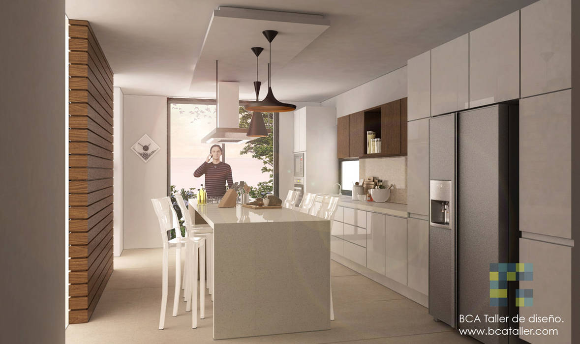 El lago cocinas modernas de bca taller de diseño moderno | homify
