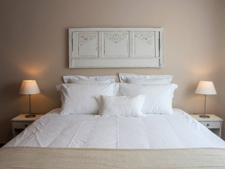 Uma casa turística rodeada de serra e mar, alma portuguesa alma portuguesa Rustic style bedroom