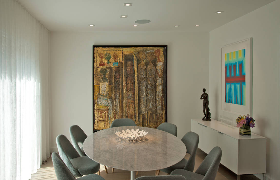 Georgetown Townhouse, Hinson Design Group Hinson Design Group غرفة السفرة