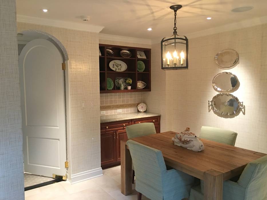 Kalorama Breakfast Room Lighting Hinson Design Group Kitchen