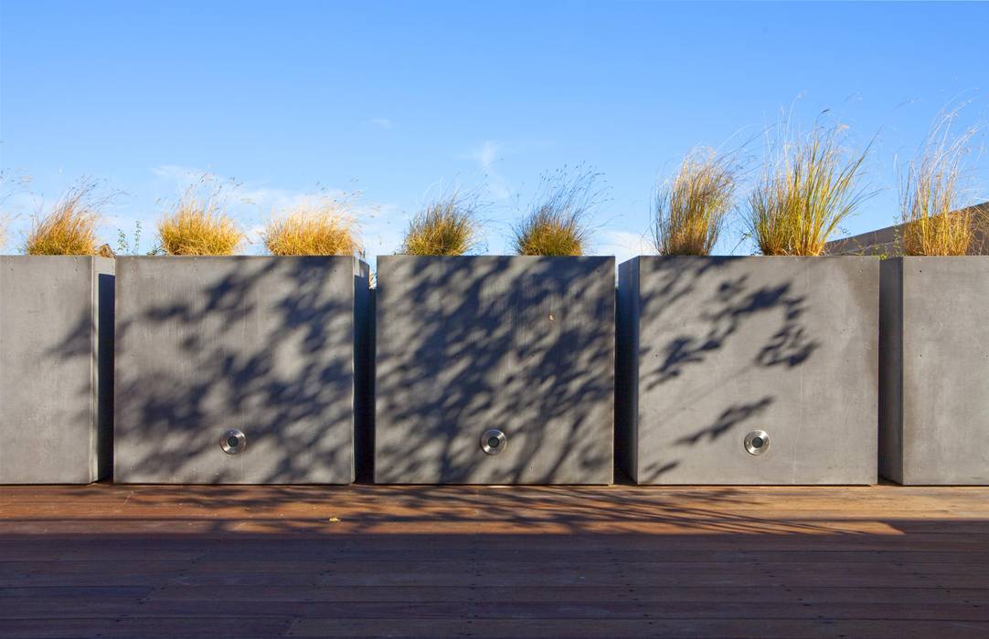 Modern DC Planter Lighting Hinson Design Group Modern houses