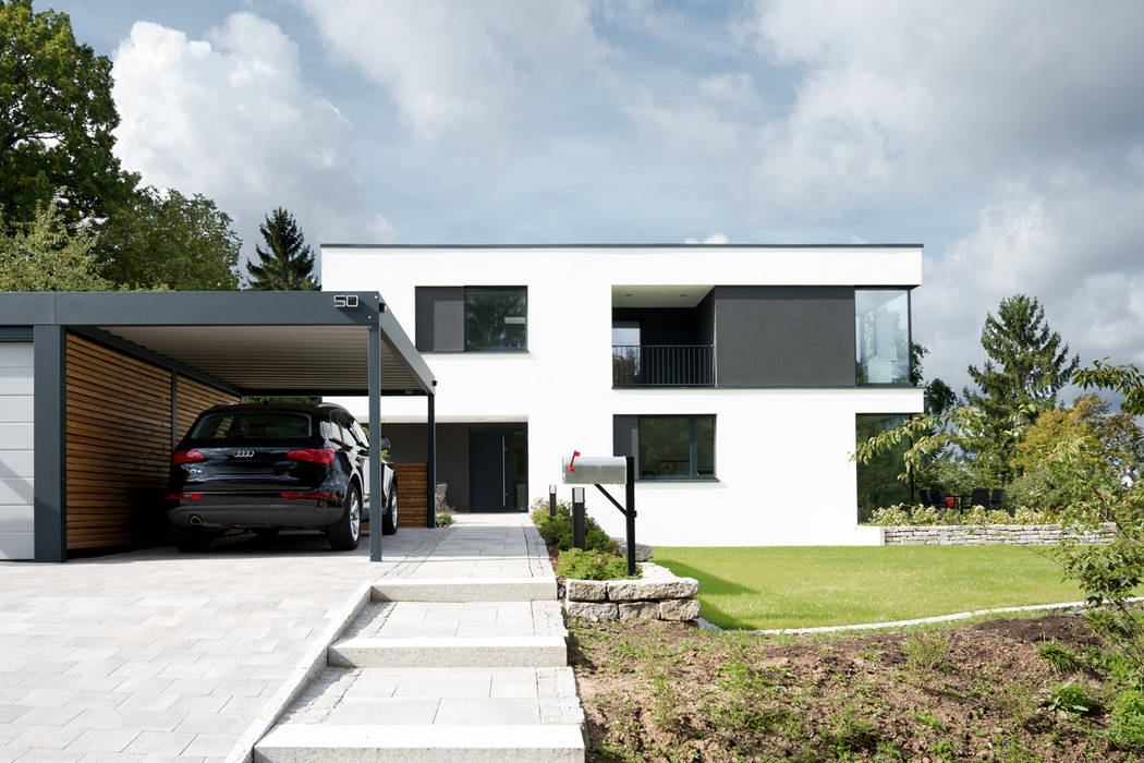 wohnhaus a, sebastian kolm architekturfotografie sebastian kolm architekturfotografie モダンな 家