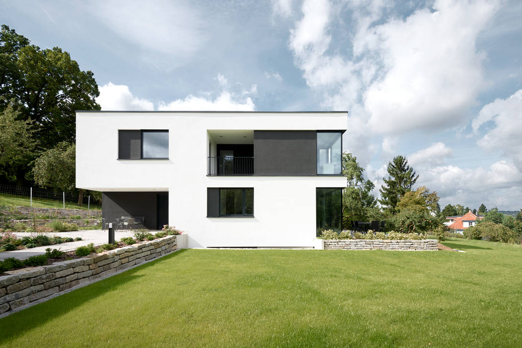 wohnhaus a, sebastian kolm architekturfotografie sebastian kolm architekturfotografie モダンな 家