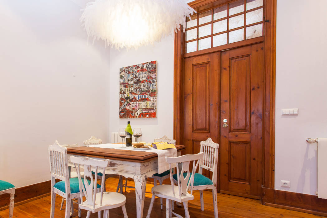 Apartamento Alma Lusa, uma casa portuguesa, com certeza!, alma portuguesa alma portuguesa Salas de jantar rústicas