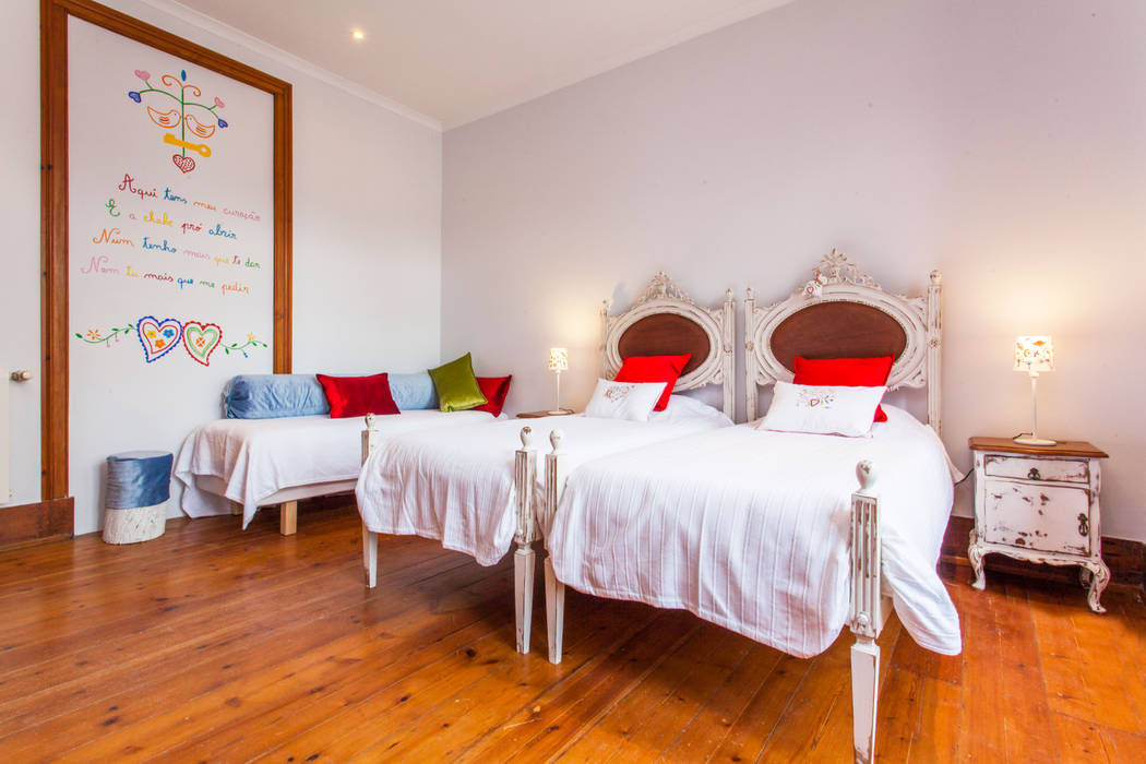 Apartamento Alma Lusa, uma casa portuguesa, com certeza!, alma portuguesa alma portuguesa Dormitorios de estilo rústico