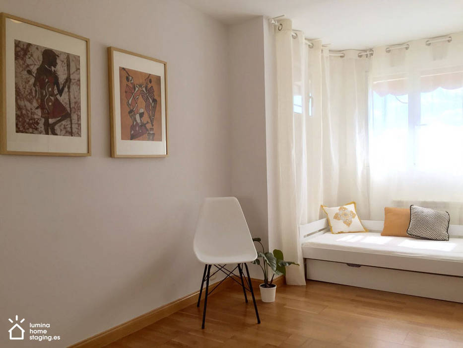 Dormitorio después Lúmina Home Staging