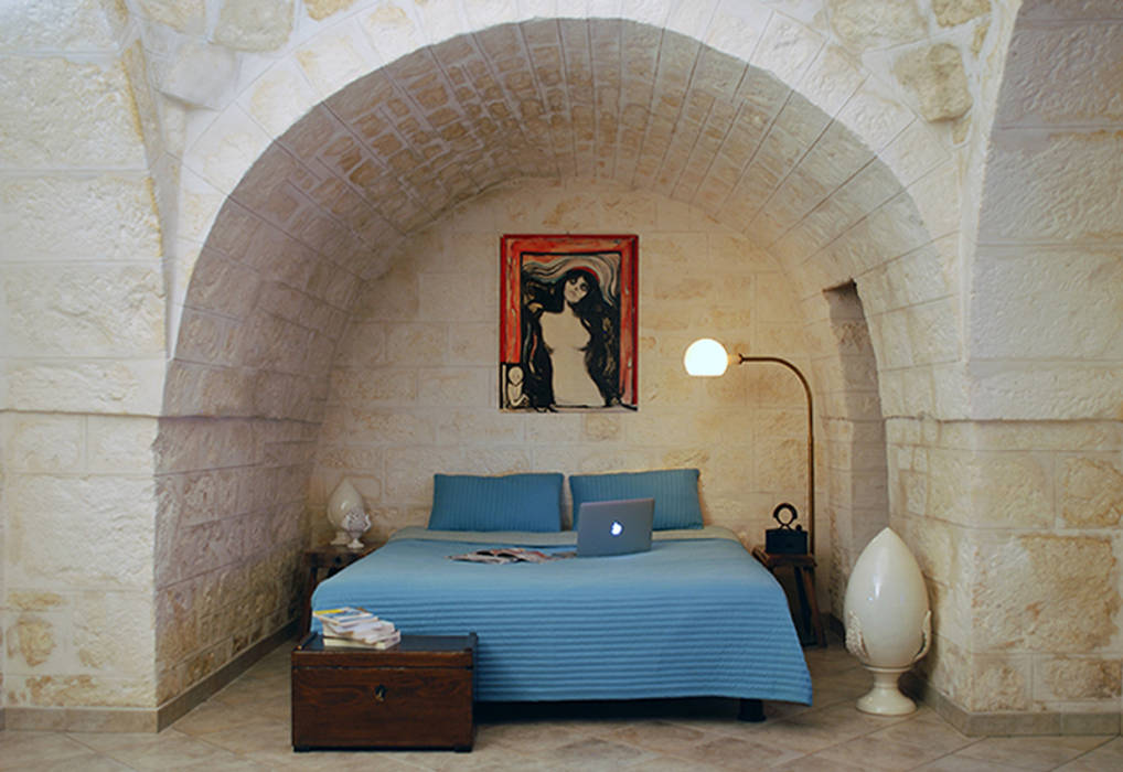 Trulli 66, ABBW angelobruno building workshop ABBW angelobruno building workshop Country style bedroom