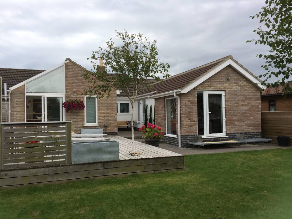 Finished Extension homify extension,sutton on sea,lincs