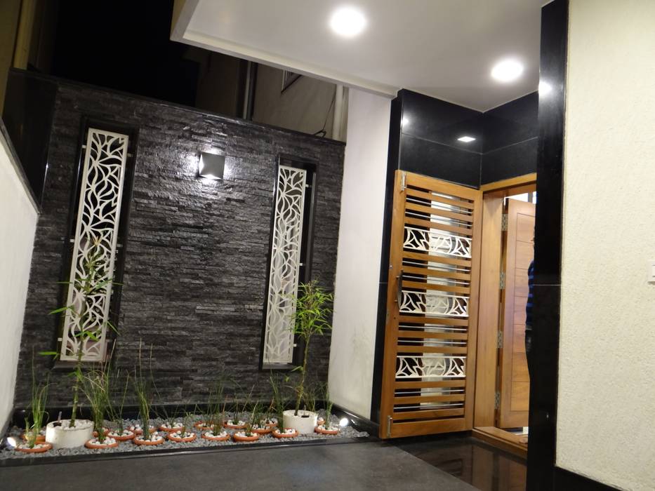 entrance homify Modern houses