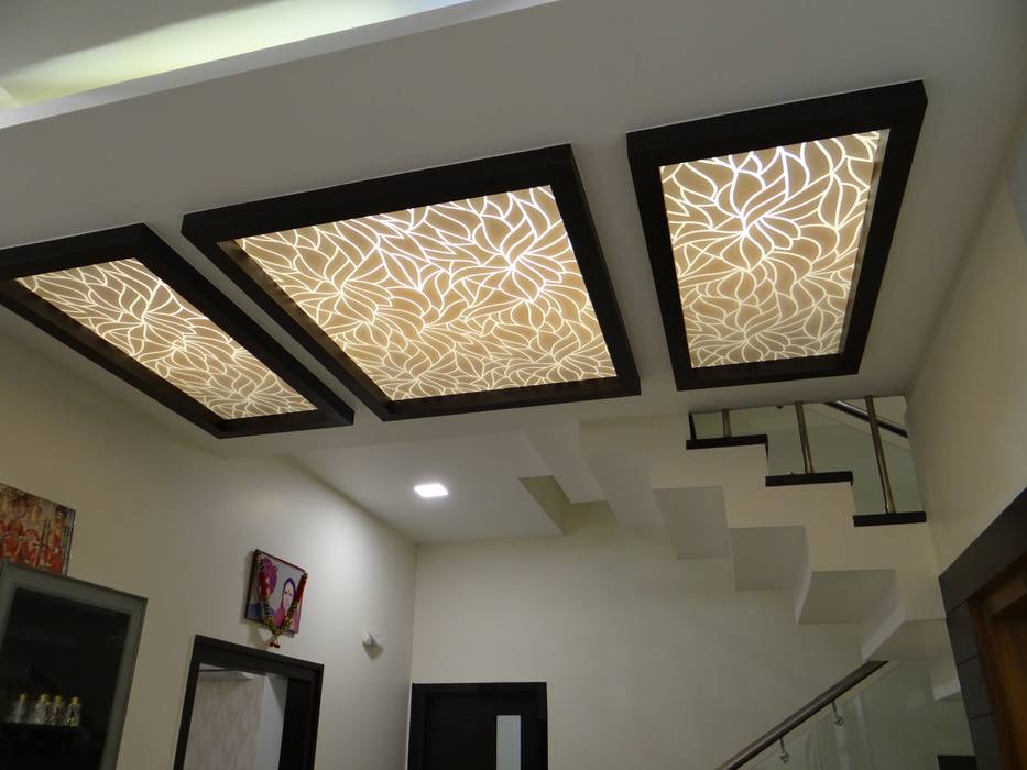 ceiling homify Modern Dining Room