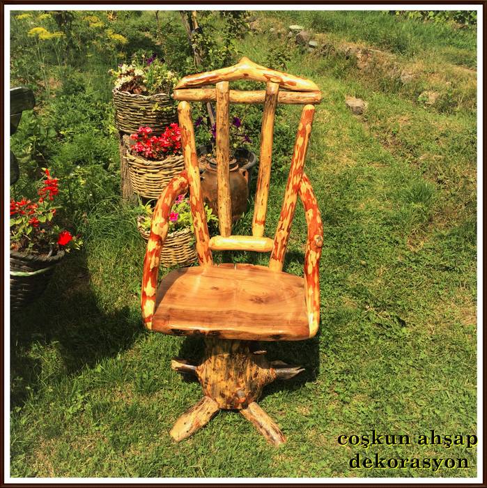 Chairs Sandalye Coskun Ahsap Dekorasyon Rustik Ahsap Ahsap Rengi Homify