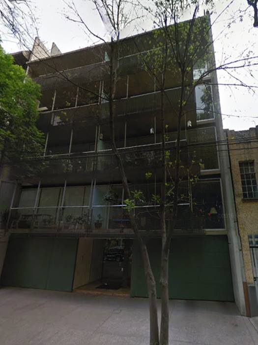 Edificio de departamentos en la Condesa, Atelier X Atelier X Casas minimalistas