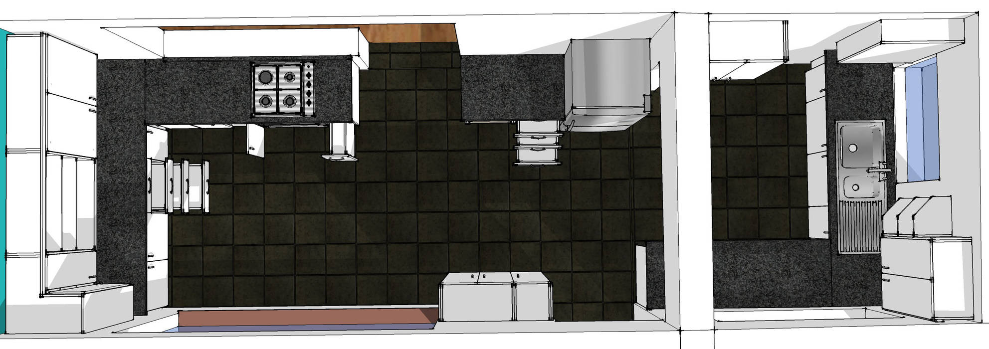 Design Overall view. Boss Custom Kitchens (PTY)LTD