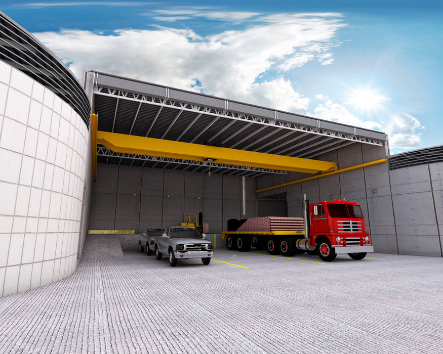 Anden de carga y descarga homify