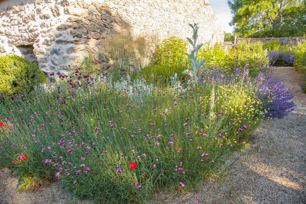 Jardín en Segovia, Planta Paisajistas Planta Paisajistas Jardines de estilo rural