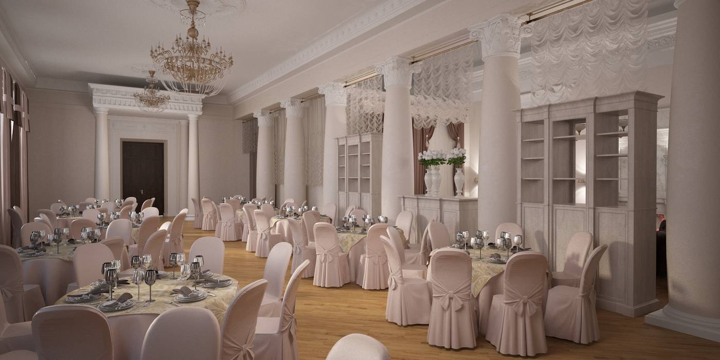 Зал для Торжеств, Indika-art Indika-art Столовая комната в классическом стиле