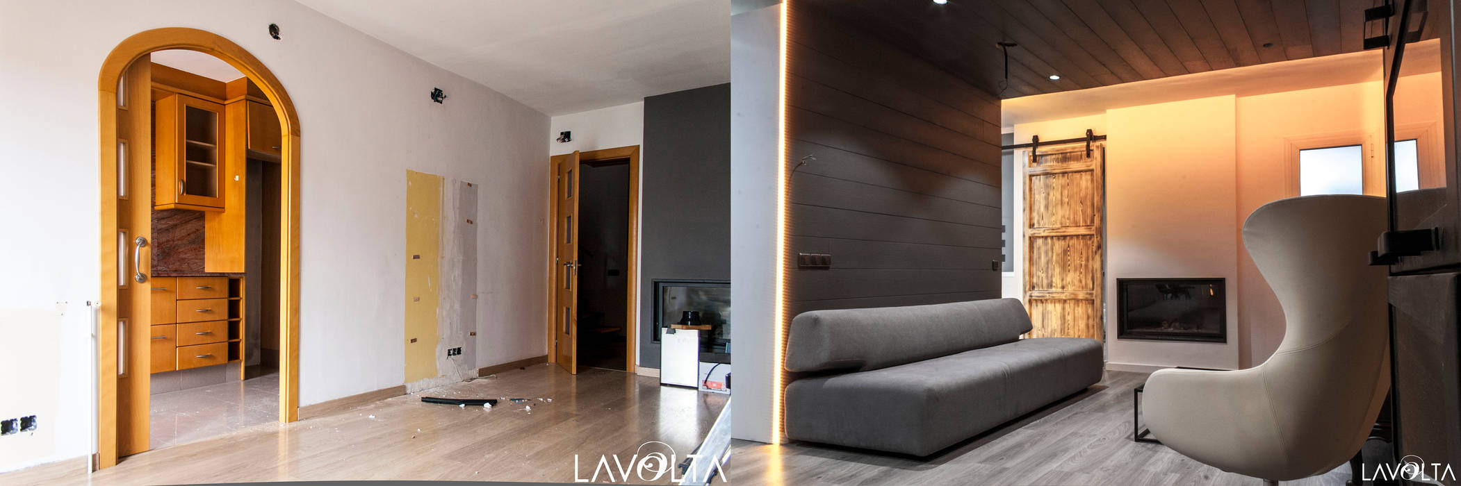 Rediseñando el espacio vital, Lavolta Lavolta Industrial style dining room