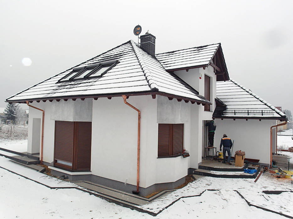 ​Realizacja elewacji drewnianej w Zielonej Górze., PHU Bortnowski PHU Bortnowski