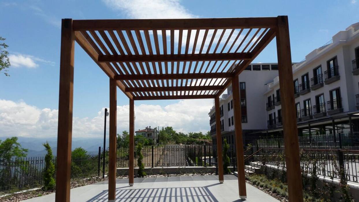 Boztepe RADİSSON BLU HOTEL , Gürsoy Kerestecilik Gürsoy Kerestecilik Mediterranean style garden Wood Wood effect Furniture