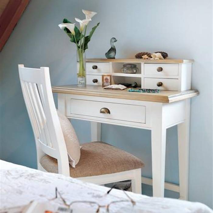 Savannah small reclaimed wood desk or dressing table homify