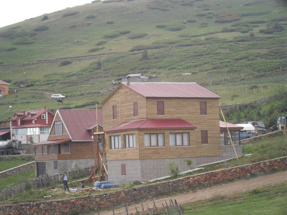 Yayla Evi, Gürsoy Kerestecilik Gürsoy Kerestecilik Rustik Evler Ahşap Ahşap rengi