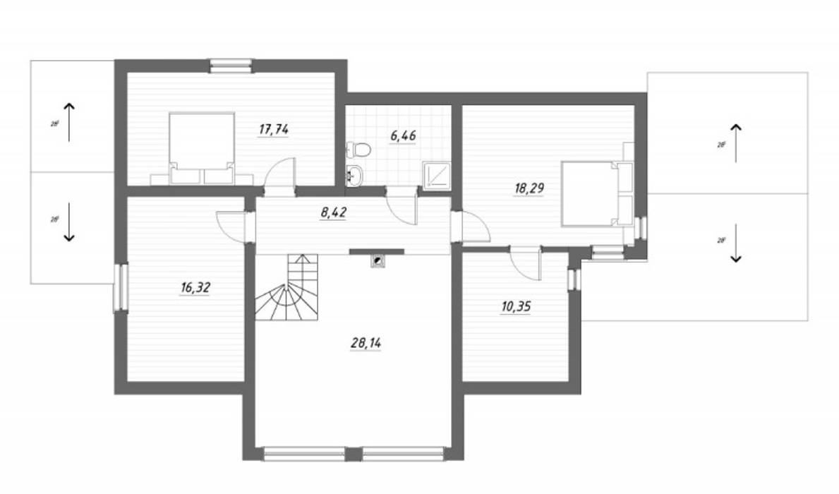 homify Casas de estilo escandinavo