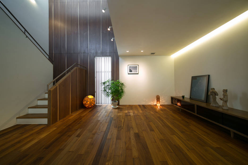 sunny side, アーキシップス京都 アーキシップス京都 Moderne woonkamers Hout Hout