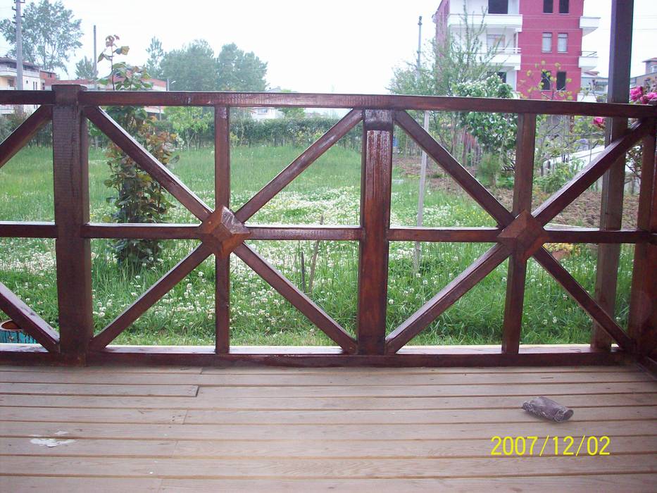 ÇİT VE KORKULUKLAR, Gürsoy Kerestecilik Gürsoy Kerestecilik Classic style garden Wood Wood effect Fencing & walls