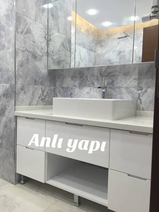 anlı yapı, anlı yapı dekorasyon anlı yapı dekorasyon Modern bathroom Sinks