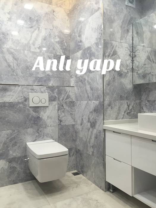 anlı yapı, anlı yapı dekorasyon anlı yapı dekorasyon Baños de estilo moderno Decoración