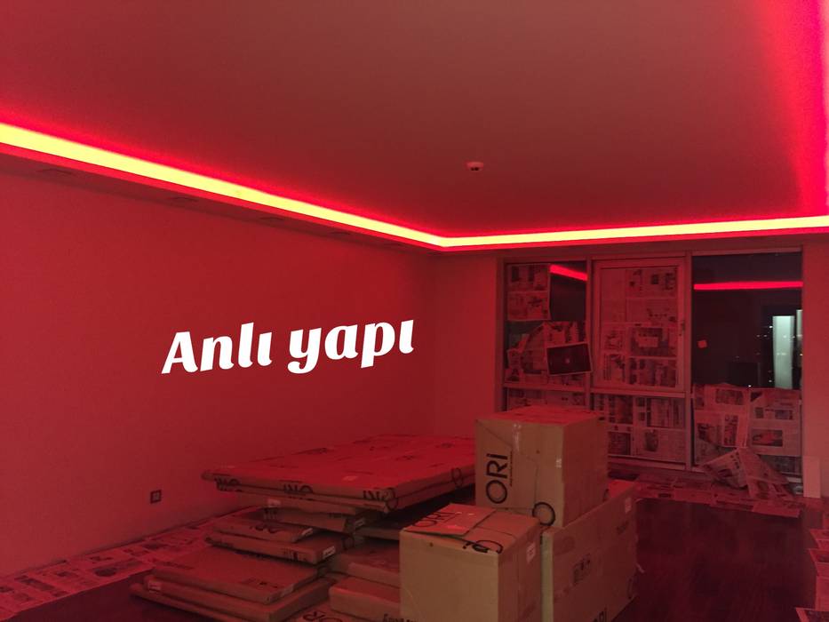 anlı yapı, anlı yapı dekorasyon anlı yapı dekorasyon Livings de estilo moderno Iluminación