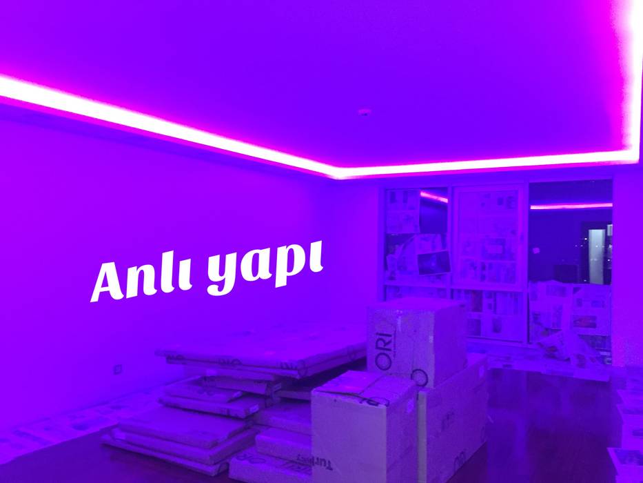 anlı yapı, anlı yapı dekorasyon anlı yapı dekorasyon Soggiorno moderno Illuminazione