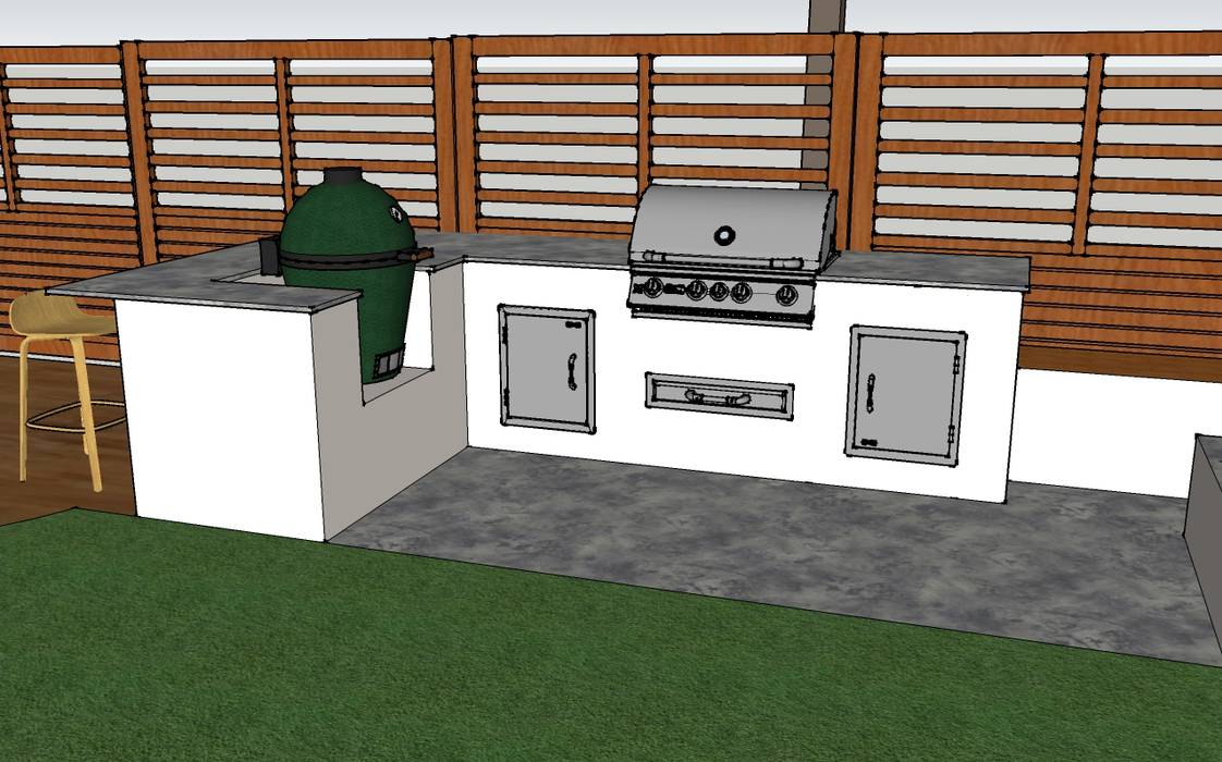Outdoor Kitchen - BBQ Area, Design Outdoors Limited Design Outdoors Limited