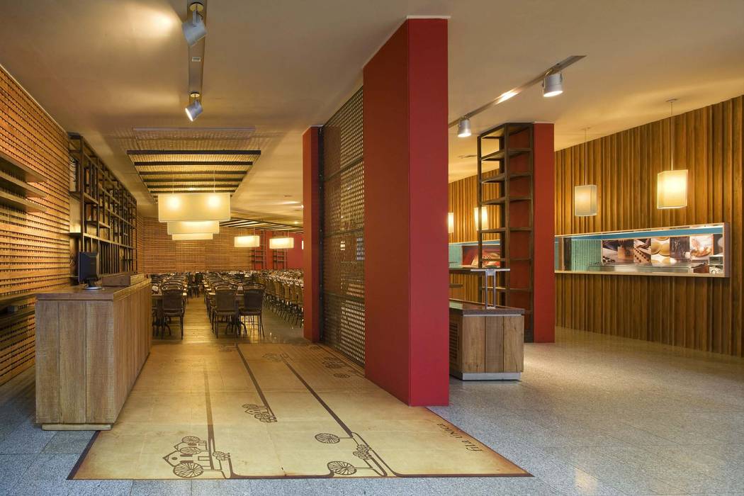 RESTAURANTE VILLA GIANNINA, David Guerra Arquitetura e Interiores David Guerra Arquitetura e Interiores 商业空间 餐廳