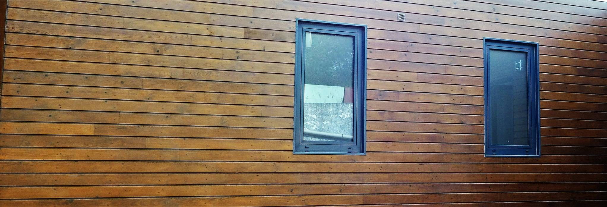 Casa de madeira em Aveiro com tempo de contrução de 3 meses e meio, Lethes House Lethes House Walls Wood Wood effect