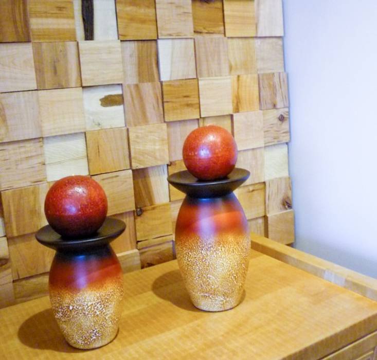 REVESTIMIENTOS EN LENGA Y DUELAS, Ignisterra S.A. Ignisterra S.A. กำแพง ไม้ Wood effect