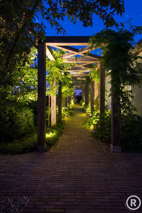 Landelijke tuin Dussen, De Rooy Hoveniers De Rooy Hoveniers Jardines de estilo rural