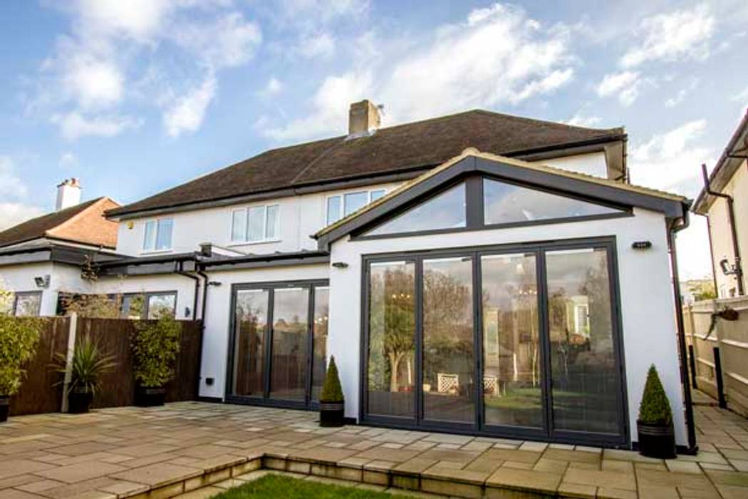 Rear Extension – Berrylands, Surrey, Cube Lofts Cube Lofts Modern kitchen