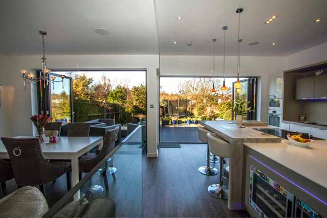 Kitchen Extension, Berrylands, Surrey, Cube Lofts Cube Lofts Modern kitchen