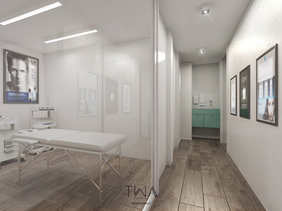 Clínica de Medicina Estética, TW/A Architectural Group TW/A Architectural Group Espacios comerciales clinica clínica medicina estética estetica twa mexico méxico ciudad de méxico cdmx health salud consultorio,Clínicas / Consultorios Médicos