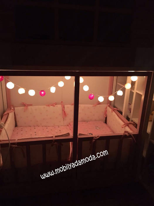 Ela�nın odası, kaydıraklı ev ranza altı montessori yataklı mobi̇lyada