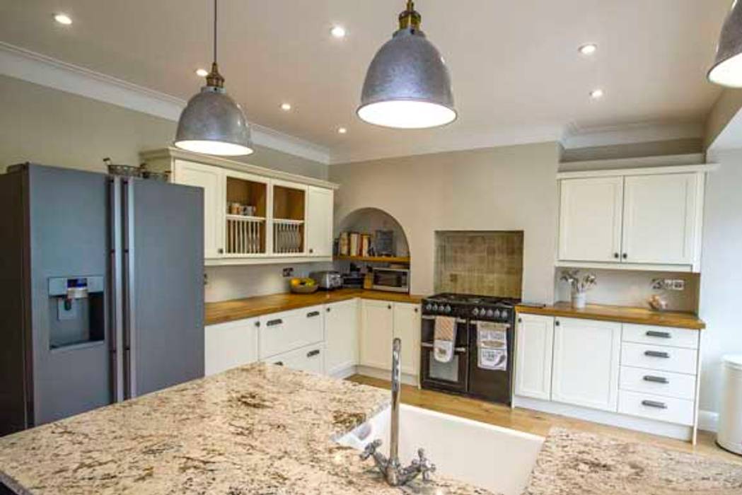 Extension, Loft Conversion & Complete Refurbishment – Kingston, Cube Lofts Cube Lofts Modern style kitchen