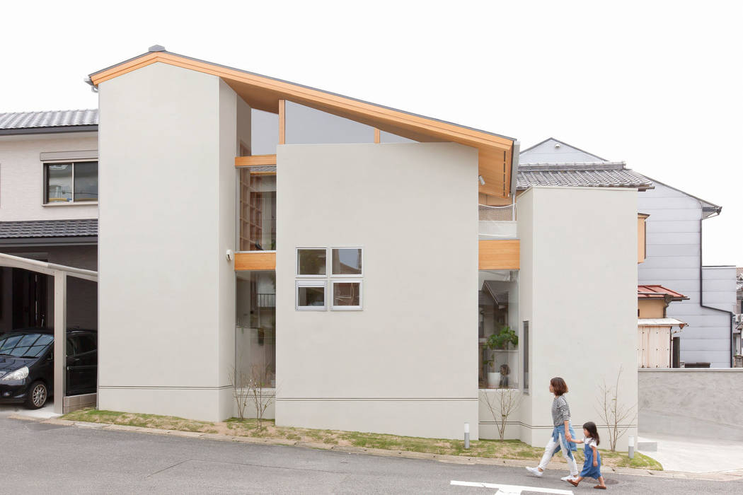 Yamashina House, ALTS DESIGN OFFICE ALTS DESIGN OFFICE Casas de estilo escandinavo Piedra