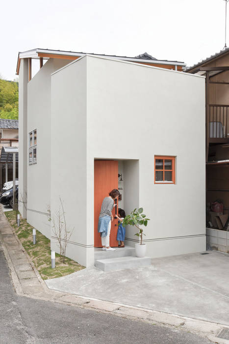 Yamashina House, ALTS DESIGN OFFICE ALTS DESIGN OFFICE Scandinavian style houses Concrete