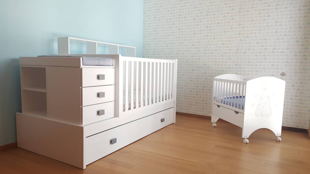 Berço convertivel - Quarto Bebé FlyBaby Quartos de rapariga Camas e berços