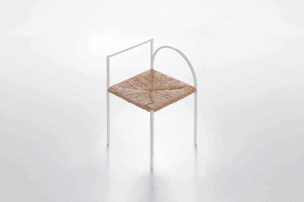 Cadeira como Arquitectura, Corpo Atelier Corpo Atelier Casas minimalistas Vime Turquesa Artigos para a casa