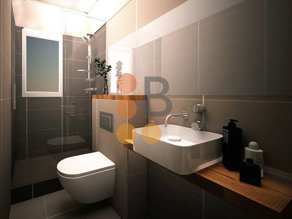 Renders. 3D. 3Dimage. Baño. Toilet Brick Serveis d'Interiorisme S.L.