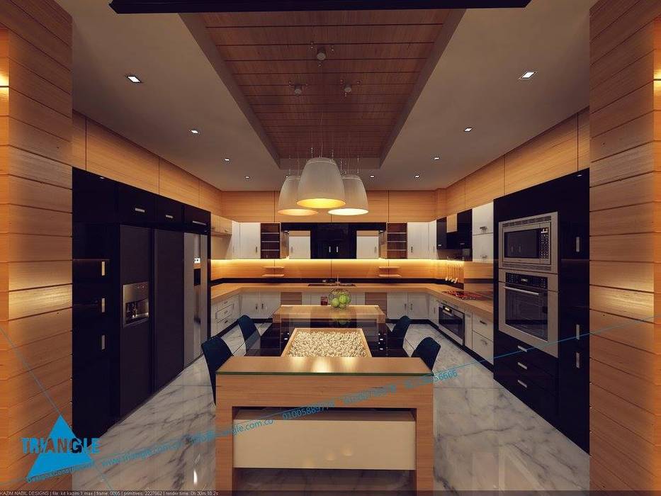 sample, triangle triangle Modern kitchen